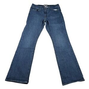 Levi's Classic Bootcut Jeans Womens 12 (FITS 31x31) Blue Dark Wash Stretch